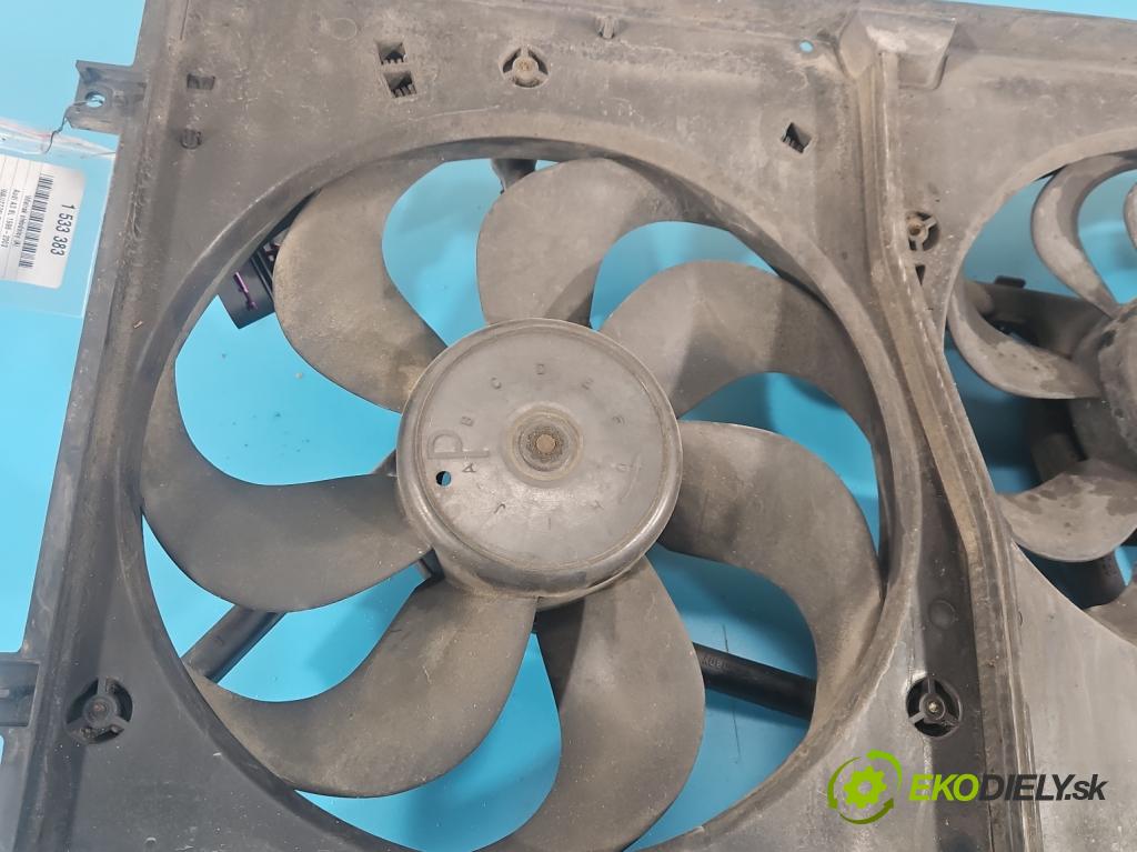 Audi A3 8L 1996-2003 1.9 TDI 110 HP manual 81 kW 1896 cm3 3- Ventilátor chladiča 1J0121207M