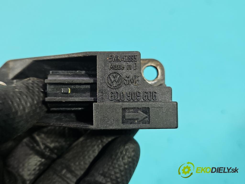 Vw Passat B5 1995-2005 1.9 TDI 101 HP automatic 74 kW 1896 cm3 5- snímač šokovat: 6Q0909606 (Snímač nárazu)