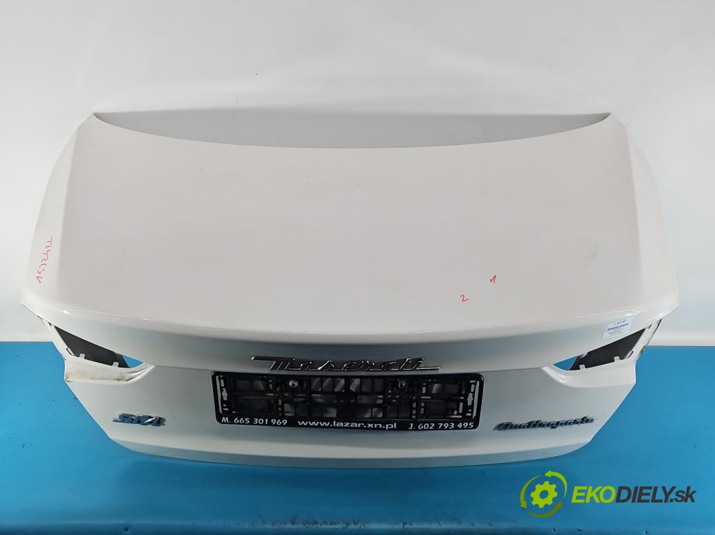 Maserati Quattroporte VI 13- 3.0 V6 automatic 301 kW 2979 cm3 4- zadní kufrové dveře  (Zadní kapota (kufr))