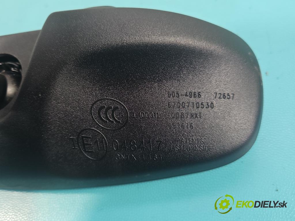 Maserati Quattroporte VI 13- 3.0 V6 automatic 301 kW 2979 cm3 4- zrkadlo uvnitř: 6700710530 (Spätné zrkadlo vnútorné)