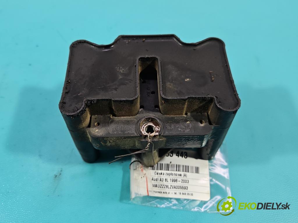 Audi A3 8L 1996-2003 1.8 20v 125 HP manual 92 kW 1781 cm3 3- cievka zapaľovacia 0040402003 (Zapaľovacia cievka)