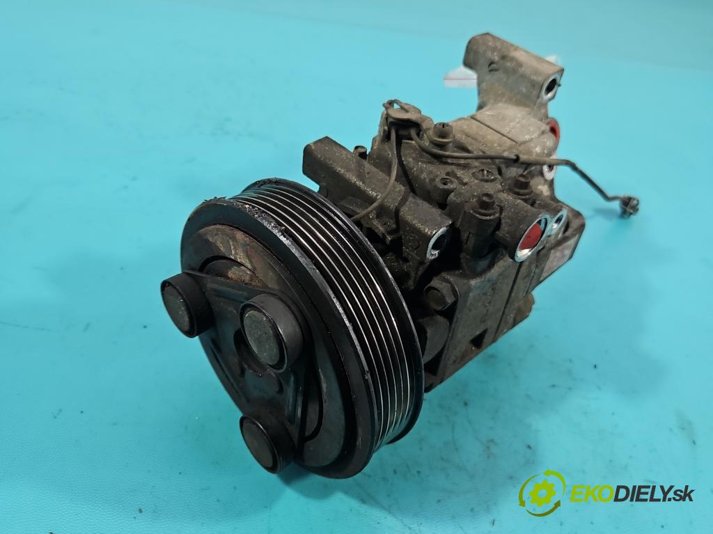 Mazda 3 I BK 2003-2009 1.3b: 84KM manual 62 kW 1349 cm3 5- Kompresor: klíma H12A1AG4DY (Kompresor klimatizace)