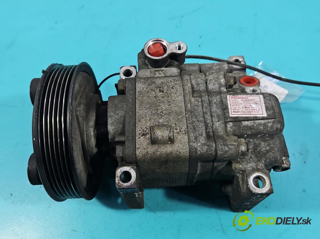 Mazda 3 I BK 2003-2009 1.3b: 84KM manual 62 kW 1349 cm3 5- Kompresor: klimatizácie H12A1AG4DY (Kompresor klimatizácie)