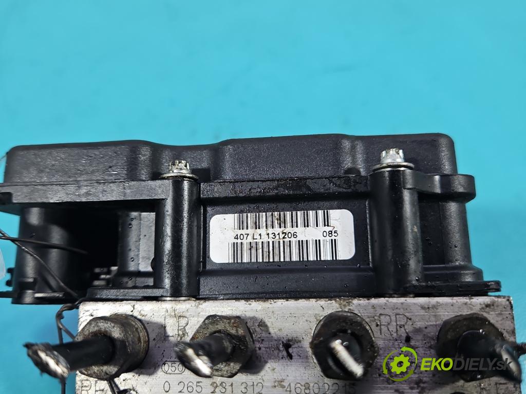 Fiat Panda II 2003-2012 1.2 60 hp manual 44 kW 1242 cm3 5- čerpadlo abs 0265800715 (Pumpa ABS)