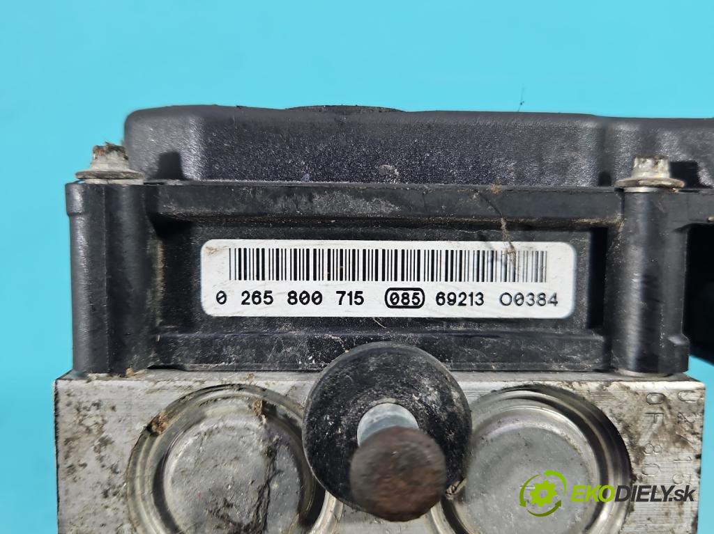 Fiat Panda II 2003-2012 1.2 60 hp manual 44 kW 1242 cm3 5- čerpadlo abs 0265800715 (Pumpa ABS)