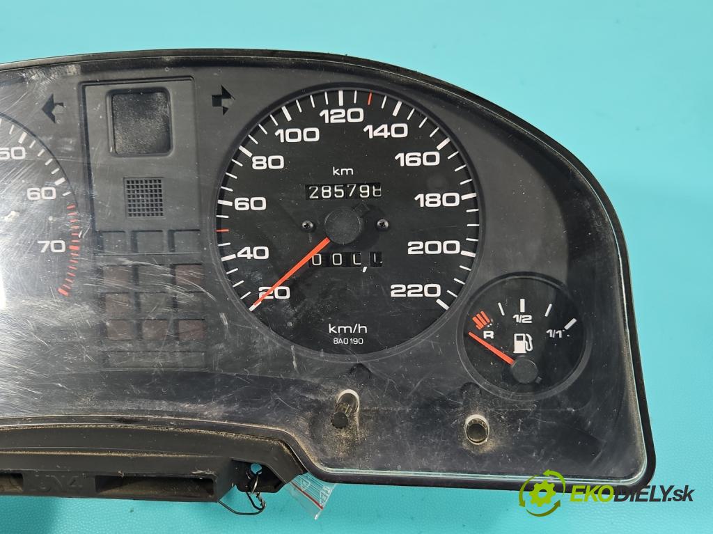 Audi 80 B4 1991-1994 2.0 90 HP manual 66 kW 1985 cm3 5- prístrojovka/ budíky 893919067AP (Prístrojová doska)