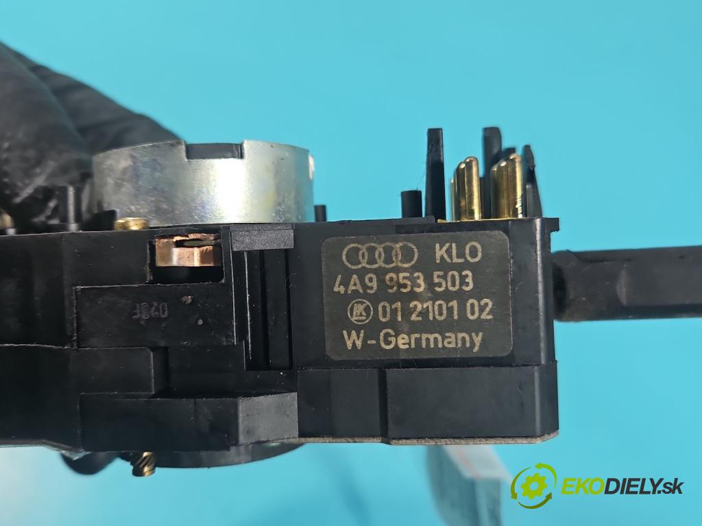 Audi 80 B4 1991-1994 2.0 90 HP manual 66 kW 1985 cm3 5- prepínač komplex: 4A9953503 (Prepínacie páčky pod volantom)