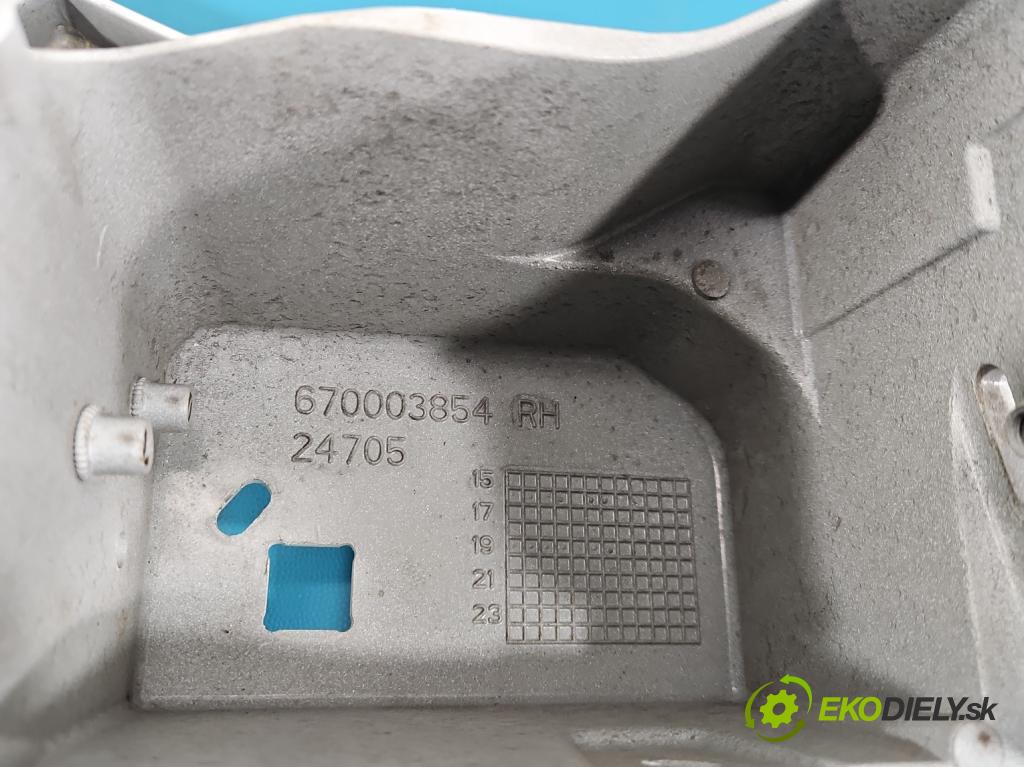 Maserati Quattroporte VI 13- 3.0 V6 automatic 301 kW 2979 cm3 4- stěna přední 670003854 (Přední výztuha)