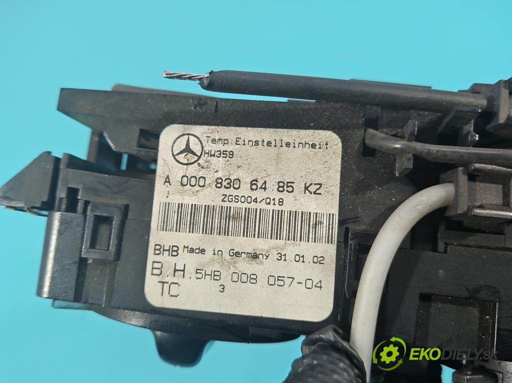 Mercedes Sprinter I 1995-2006 2.2 CDI 82 hp automatic 60 kW 2148 cm3 5- palubní deska panel topení A0008306485
