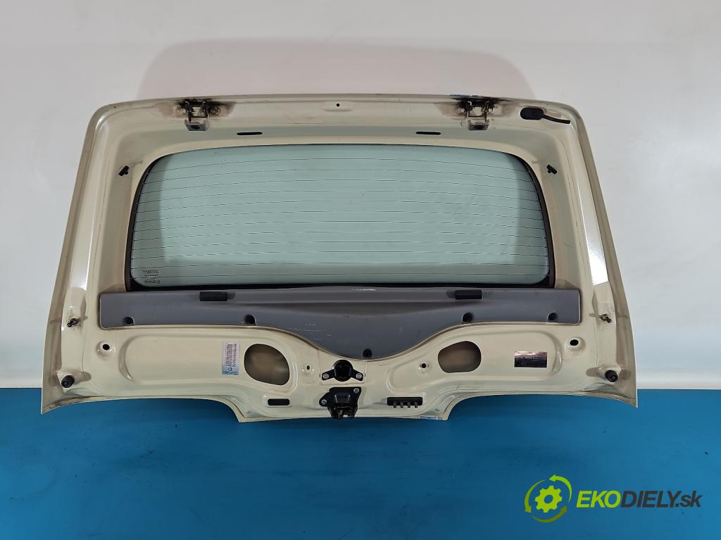 Fiat Seicento 1.1 54 hp manual 40 kW 1108 cm3 3- zadní kufrové dveře  (Zadní kapota (kufr))