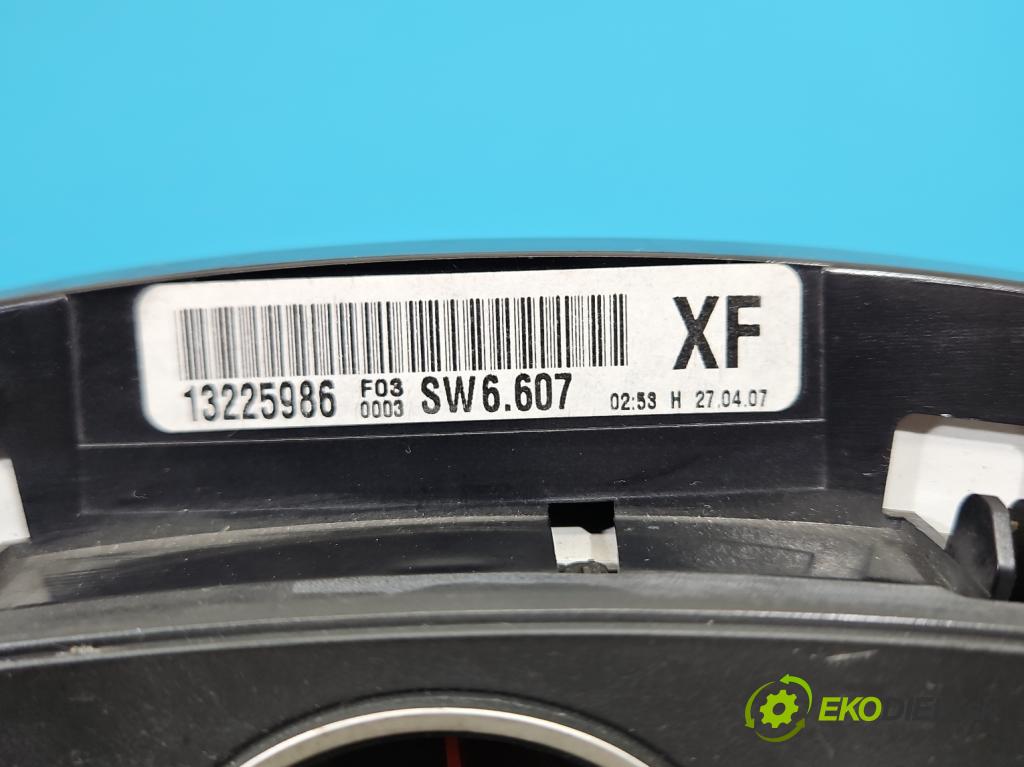 Opel Astra III 2004-2014 1.6 16v 105 HP manual 77 kW 1598 cm3 5- prístrojovka/ budíky 13225986 (Prístrojová doska)