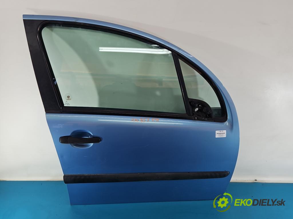 Citroen C3 I 2002-2009 1.4 hdi 68 hp manual 50 kW 1398 cm3 5- dveře přední pravé  (Klika dveří ostatní)