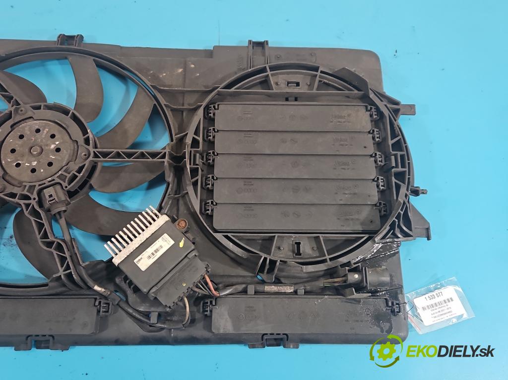 Audi A4 B8 2007-2015 2.0 TDI (CAGA) 143 HP manual 105 kW 1968 cm3 5- Ventilátor chladiča 8K0121003L