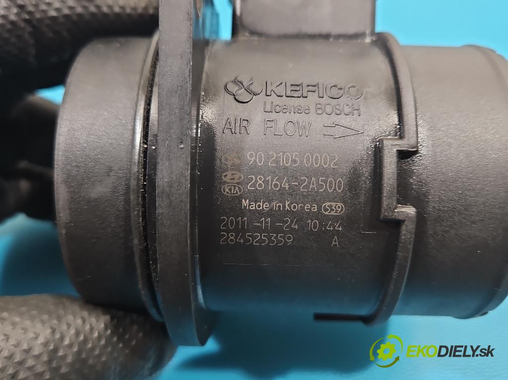 Hyundai I40 1.7 crdi 136 HP manual 100 kW 1685 cm3 5- průtokoměr: 28164-2A500 (Váha vzduchu)