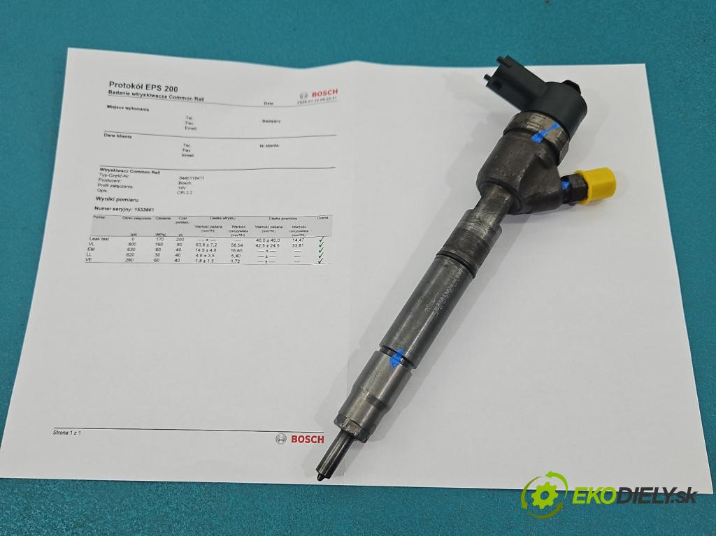 Hyundai I40 1.7 crdi 136 HP manual 100 kW 1685 cm3 5- vstrek 0445110411 (Vstrekovač paliva)