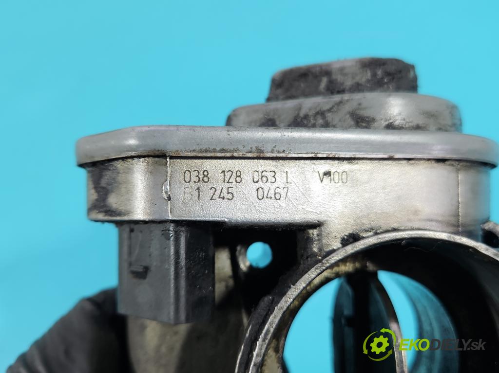 Vw Touran I 2003-2015 2.0 TDI 136 HP manual 100 kW 1968 cm3 5- klapka 038128063L (Škrtiaca klapka)