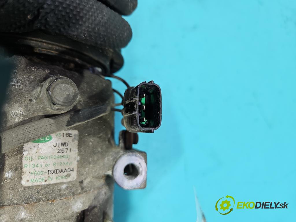 Kia Sportage III 2010-2015 1.6 GDI 135 HP manual 99 kW 1591 cm3 5- Kompresor: klimatizácie F500-BXDAA04 (Kompresor klimatizácie)