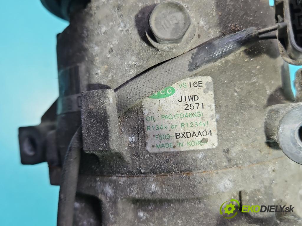Kia Sportage III 2010-2015 1.6 GDI 135 HP manual 99 kW 1591 cm3 5- Kompresor: klimatizácie F500-BXDAA04 (Kompresor klimatizácie)