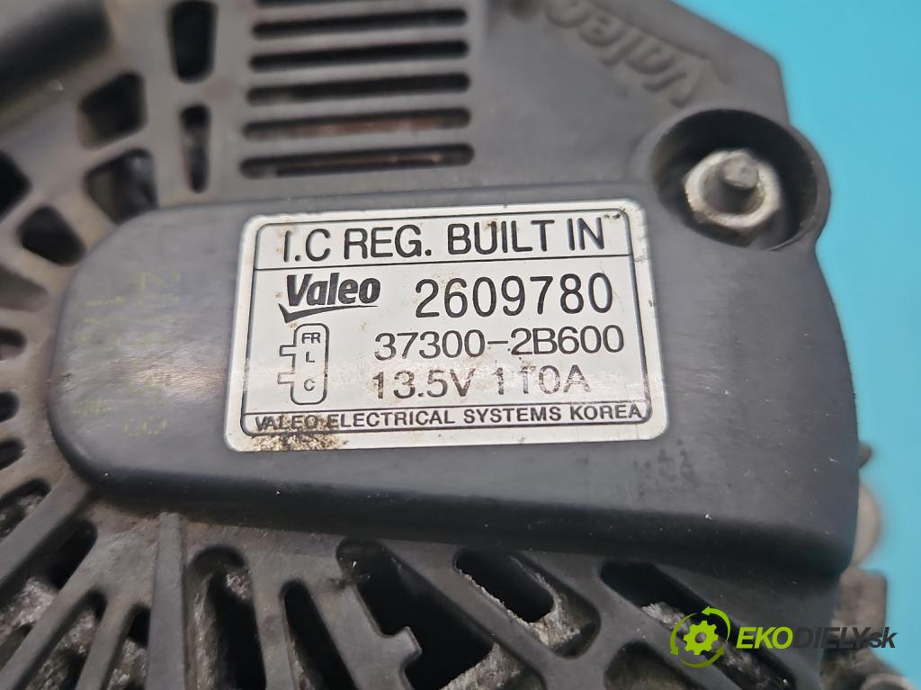 Kia Sportage III 2010-2015 1.6 GDI 135 HP manual 99 kW 1591 cm3 5- Alternator 37300-2B600 (Alternátor)