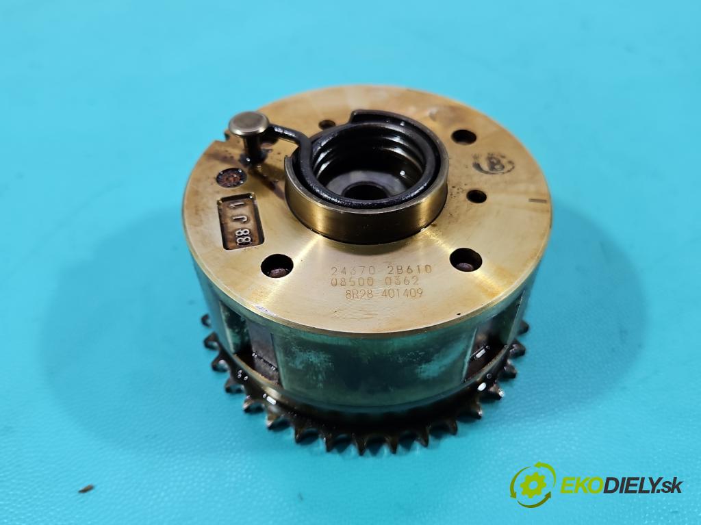 Kia Sportage III 2010-2015 1.6 GDI 135 hp manual 99 kW 1591 cm3 5- kolo fází vačkový 24370-2B610