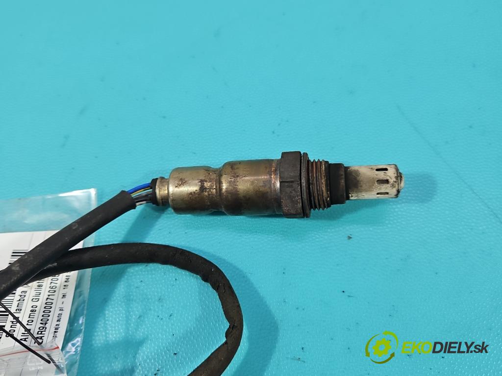 Alfa romeo Giulietta 1.4 T 170 hp manual 125 kW 1368 cm3 5- Sonda lambda UAA0001-FA001 (Lambda sonda)