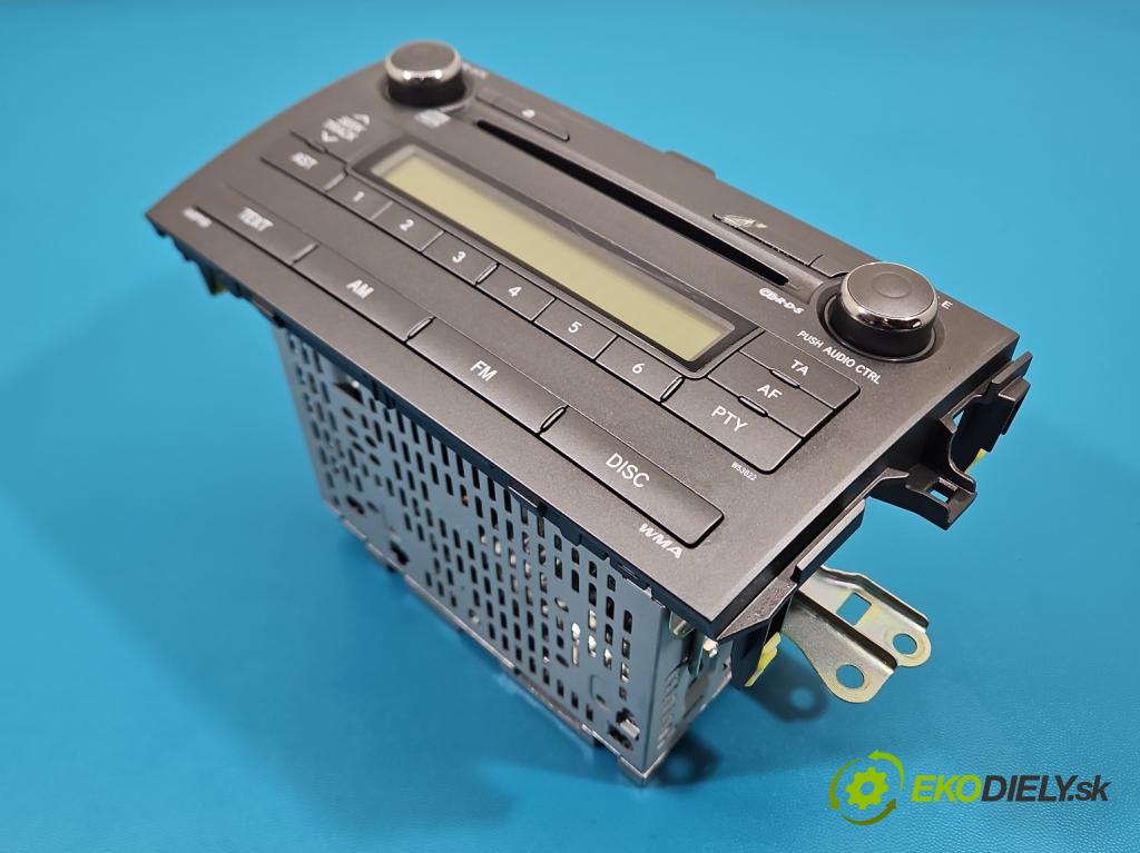 Toyota Corolla E15 2007-2014 1.6 vvti 124hp manual 91 kW 1598 cm3 4- Radio originál 86120-02690