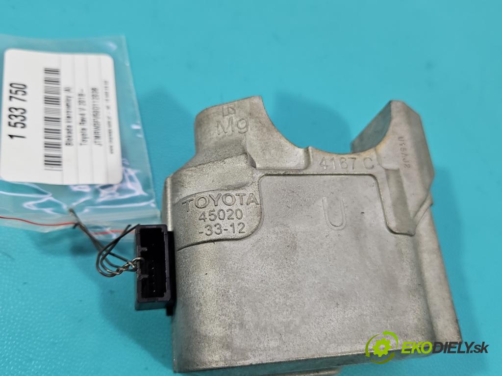 Toyota Rav4 V 2018- 2.5 hybrid 178KM automatic 131 kW 2487 cm3 5- Blokada: řízení: 45020-33-12 (Řízení ostatní)