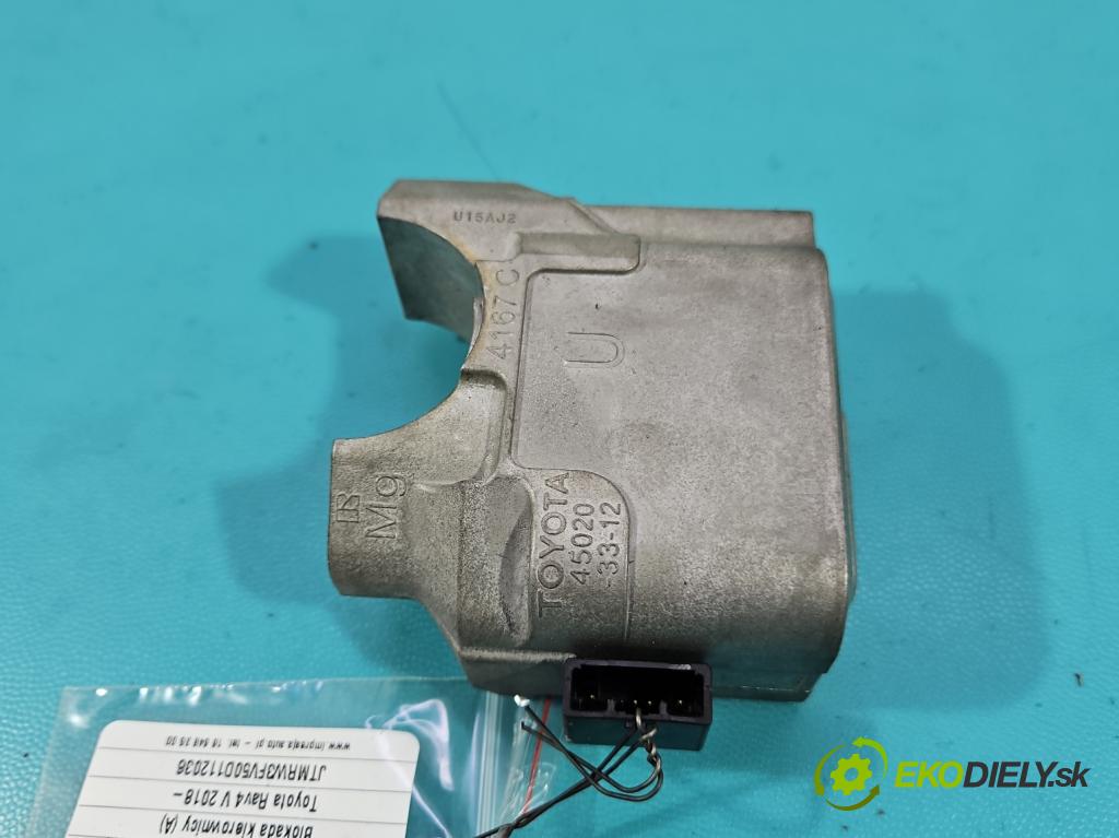 Toyota Rav4 V 2018- 2.5 hybrid 178KM automatic 131 kW 2487 cm3 5- Blokada: řízení: 45020-33-12 (Řízení ostatní)