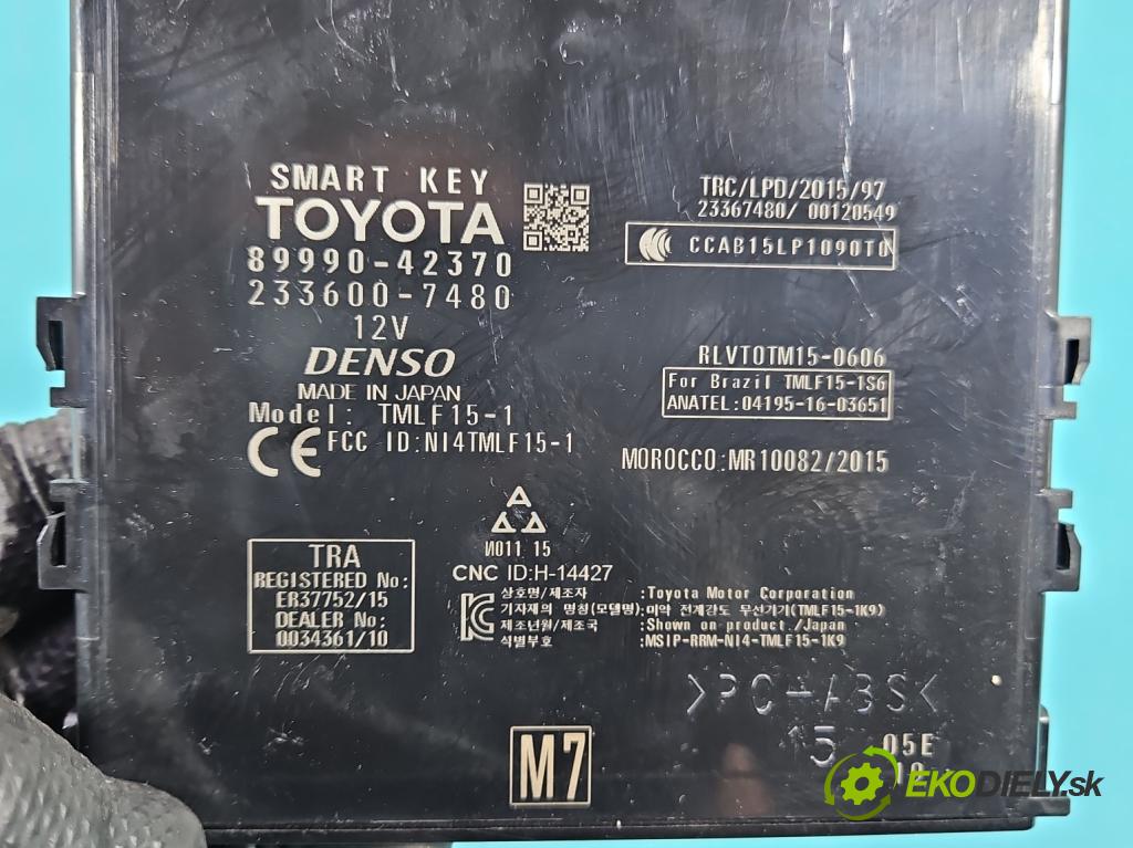 Toyota Rav4 V 2018- 2.5 hybrid 178HP: automatic 131 kW 2487 cm3 5- riadiaca jednotka ostatné 89990-42370
