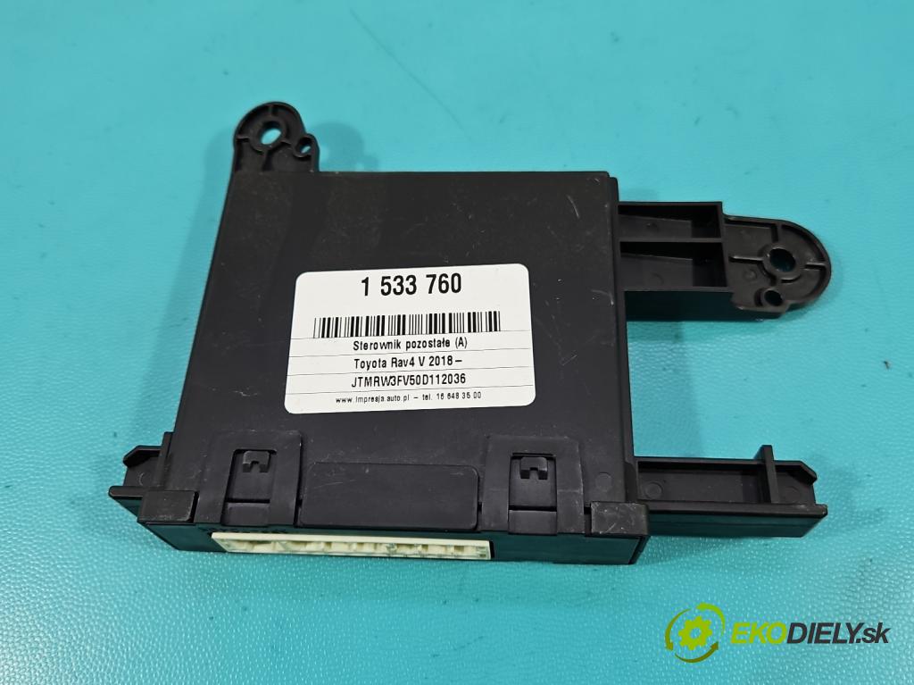 Toyota Rav4 V 2018- 2.5 hybrid 178HP: automatic 131 kW 2487 cm3 5- riadiaca jednotka ostatné 88650-42720