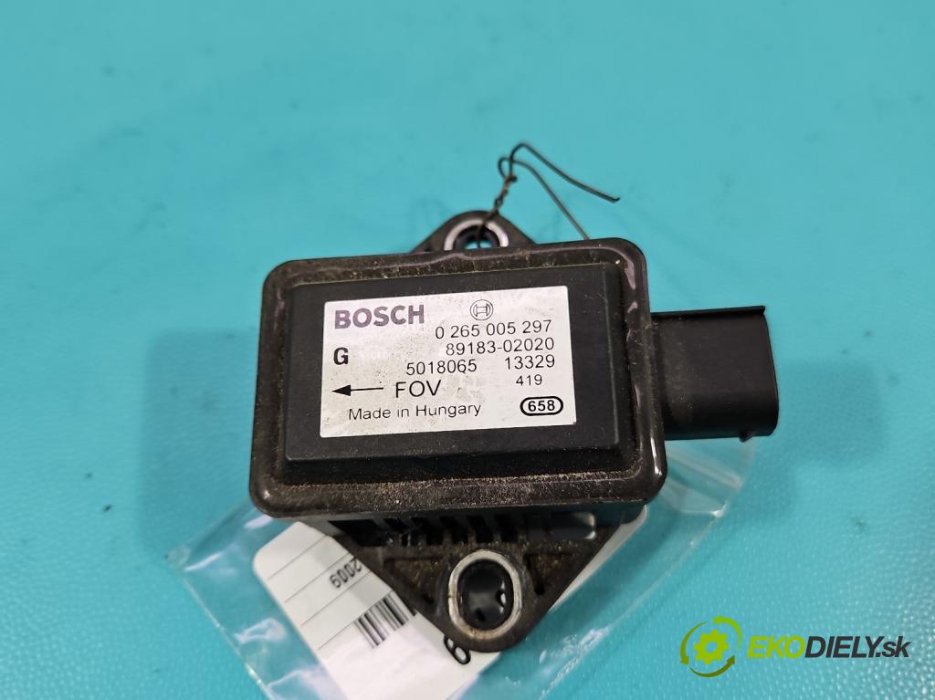 Toyota Corolla Verso II 2004-2009 2.0 D4D 116 HP manual 85 kW 1995 cm3 5- snímač ESP 0265005297