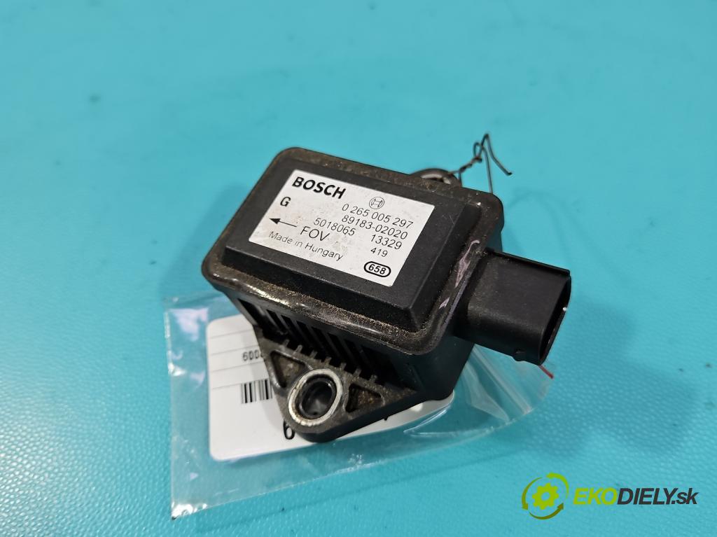 Toyota Corolla Verso II 2004-2009 2.0 D4D 116 HP manual 85 kW 1995 cm3 5- snímač ESP 0265005297