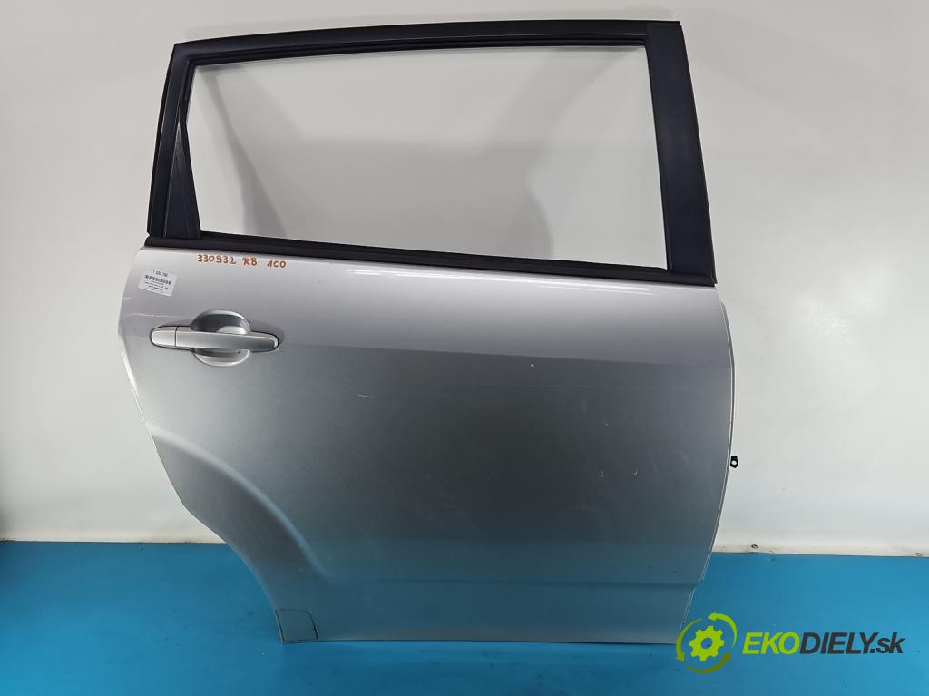 Toyota Corolla Verso II 2004-2009 2.0 D4D 116 hp manual 85 kW 1995 cm3 5- dveře zadní pravé  (Klika dveří ostatní)