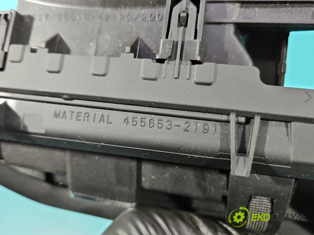 Toyota Rav4 V 2018- 2.5 hybrid 178HP: automatic 131 kW 2487 cm3 5- Mřížka: kúrenia stredová 455653-2191 (Mriežka kúrenia (fukár))