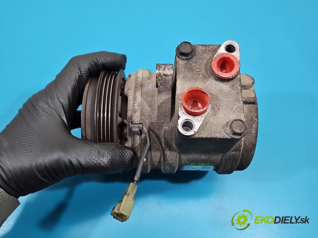 Chevrolet Aveo T250 2006-2011 1.2b 72 HP manual 53 kW 1150 cm3 4- Kompresor: klimatizácie 96473634 (Kompresor klimatizácie)