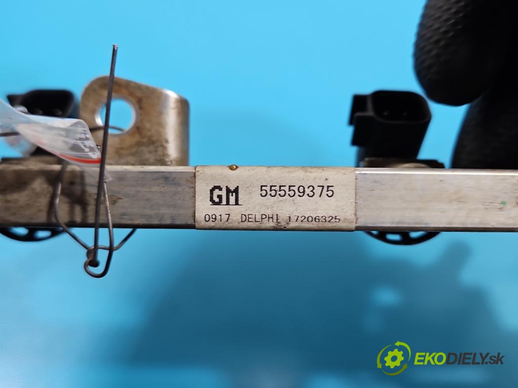 Opel Astra III 2004-2014 1.6 16v 105 HP manual 77 kW 1598 cm3 5- vstrek 55559375 (Vstrekovač paliva)