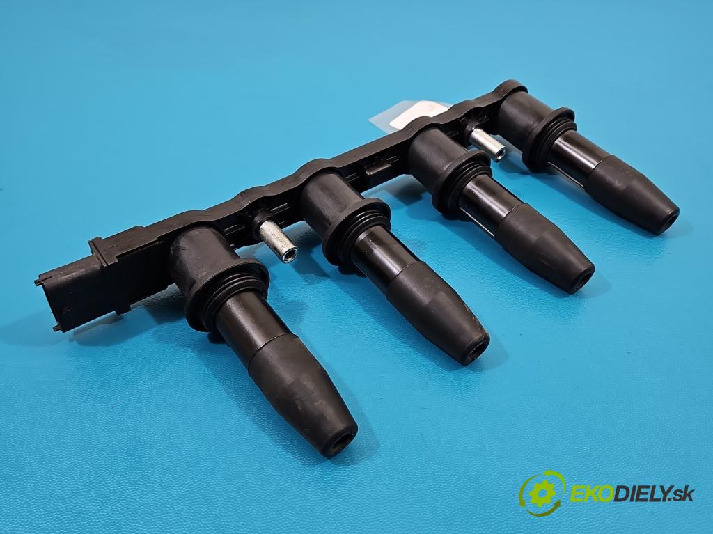 Opel Astra III 2004-2014 1.6 16v 105 HP manual 77 kW 1598 cm3 5- cievka zapaľovacia 0040100427 (Zapaľovacia cievka)