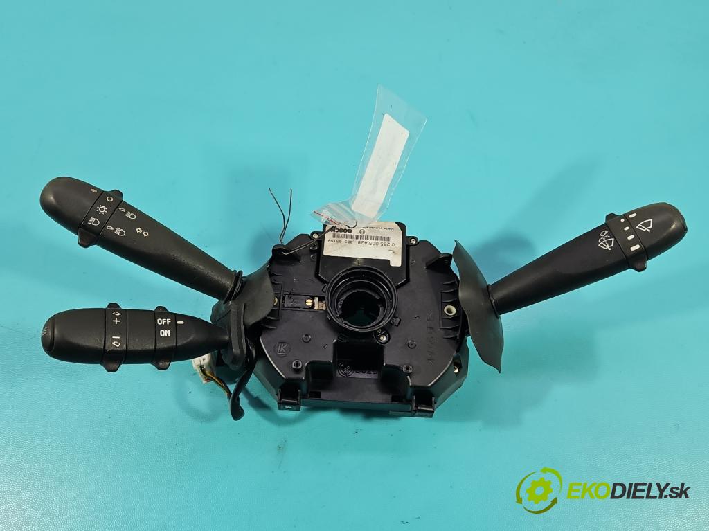 Alfa romeo Gt 2.0 16V 166 HP manual 122 kW 1970 cm3 3- prepínač komplex: 0265005428 (Prepínacie páčky pod volantom)