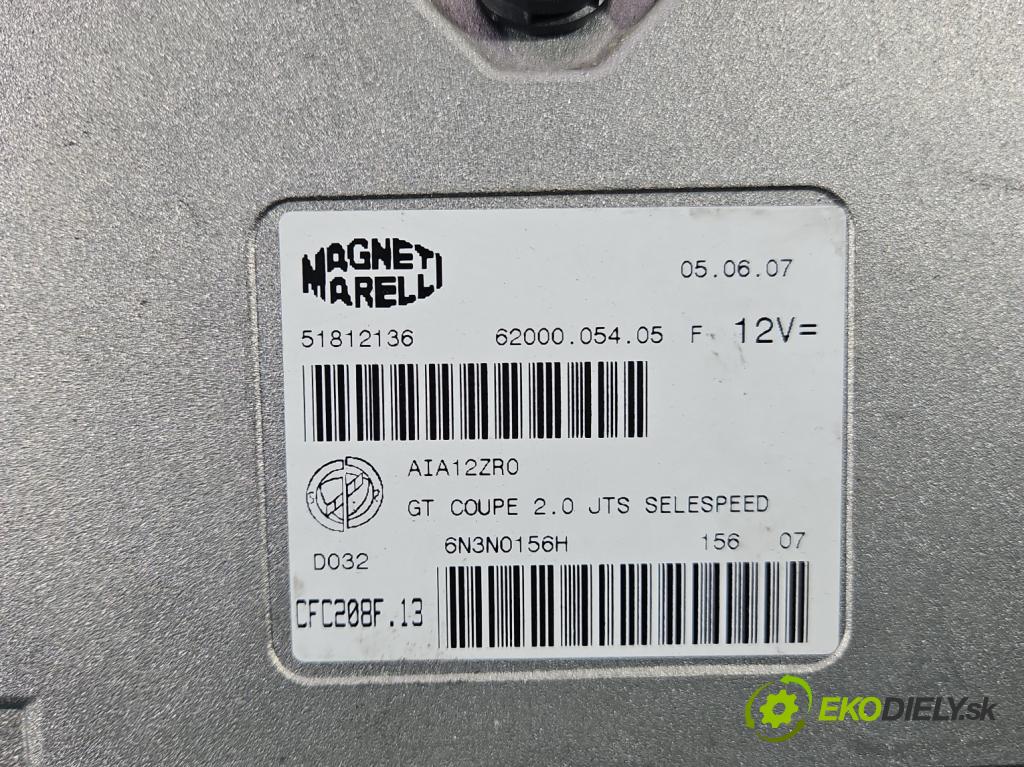 Alfa romeo Gt 2.0 16V 166 HP manual 122 kW 1970 cm3 3- riadiaca jednotka skřie: 51812136
