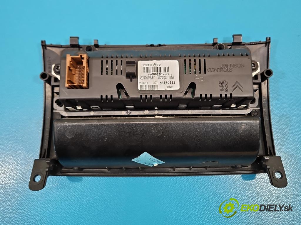 Peugeot 407 1.8 16v 116 HP manual 85 kW 1749 cm3 4- Zobrazit: 9666628180 (Prístrojová doska)