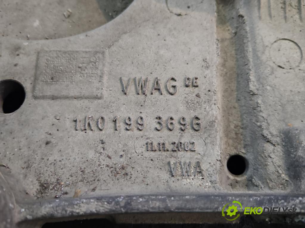 Vw Touran I 2003-2015 1.9 tdi 101 hp manual 74 kW 1896 cm3 5- výztuha motoru 1K0199369G