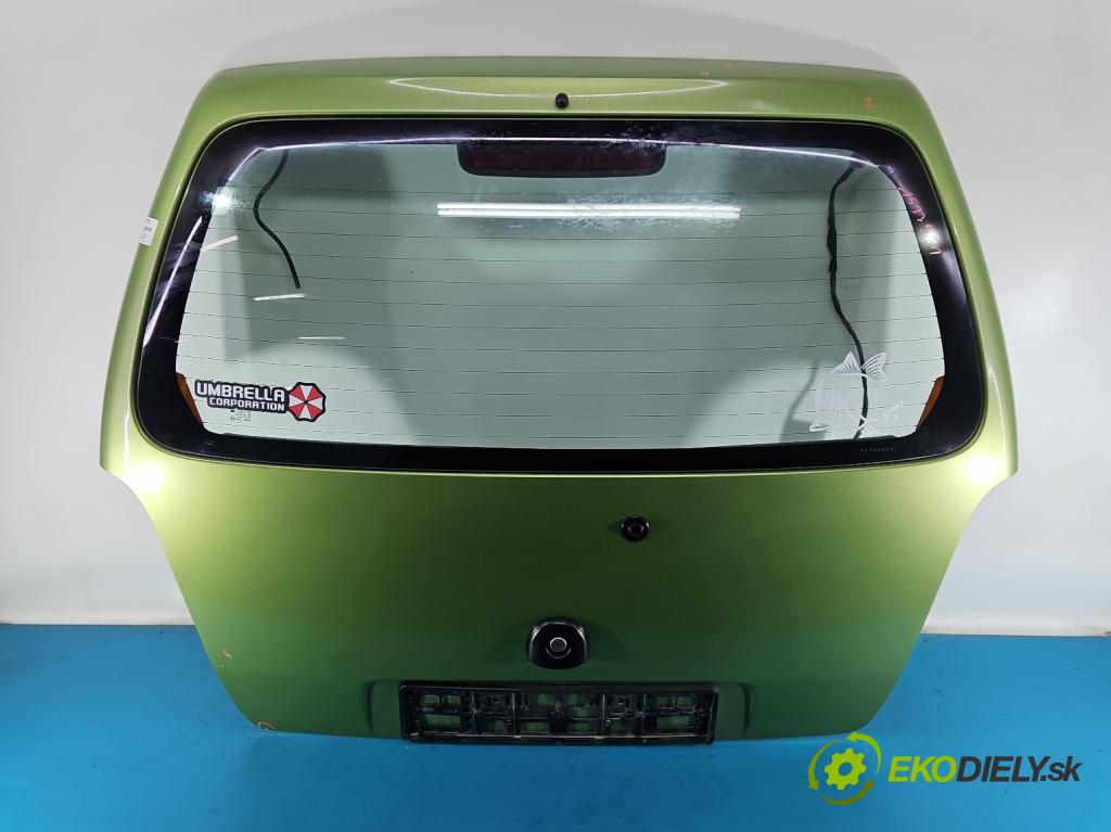 Opel Agila A 2000-2007 1.2 16V 75 hp manual 55 kW 1199 cm3 5- zadní kufrové dveře  (Zadní kapota (kufr))