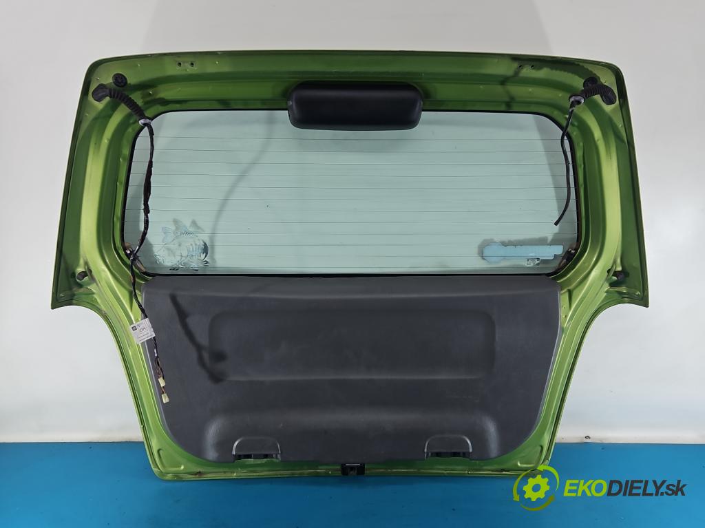 Opel Agila A 2000-2007 1.2 16V 75 hp manual 55 kW 1199 cm3 5- zadní kufrové dveře  (Zadní kapota (kufr))