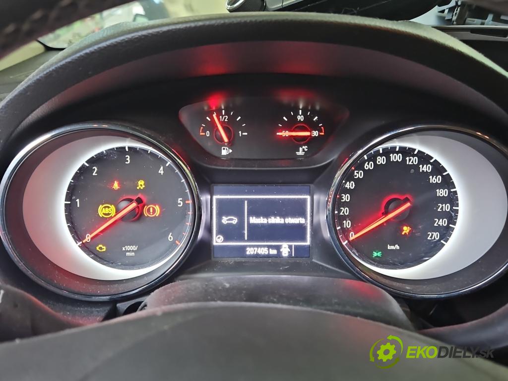 Opel Astra V  2015-2022 1.6 cdti 110 HP manual 81 kW 1598 cm3 5- prístrojovka/ budíky 39102855 (Prístrojová doska)