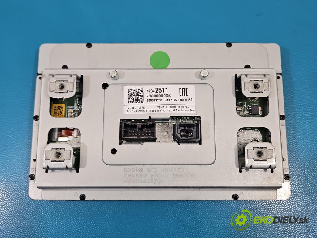 Opel Astra V  2015-2022 1.6 cdti 110 HP manual 81 kW 1598 cm3 5- Zobrazit: 42342511 (Prístrojová doska)