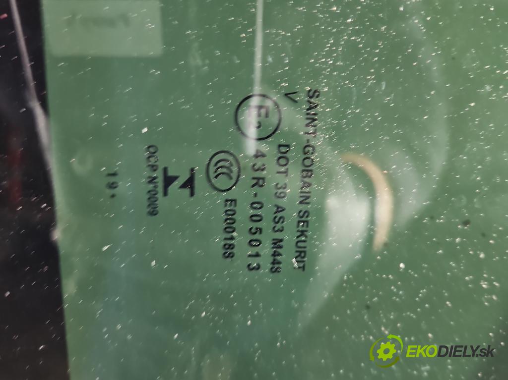 Peugeot 3008 II 2016-2023 1.6 T 300 hp automatic 221 kW 1598 cm3 5- Střešní okno: 98342333ZD (Sklo karoserie)