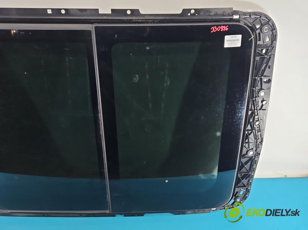 Peugeot 3008 II 2016-2023 1.6 T 300 hp automatic 221 kW 1598 cm3 5- Střešní okno: 98342333ZD (Sklo karoserie)