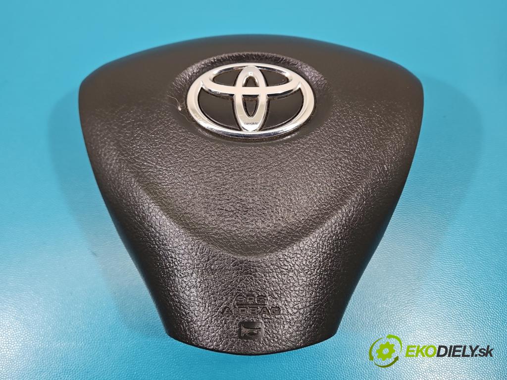 Toyota Corolla E15 2007-2014 1.6 vvti 124hp manual 91 kW 1598 cm3 4- airbag vzduch: Řidiči: 45130-02340-B0 (Airbag)