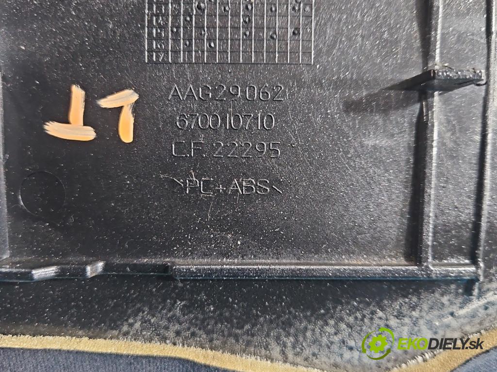 Maserati Quattroporte VI 13- 3.0 V6 automatic 301 kW 2979 cm3 4- kryt plast 06700114880
