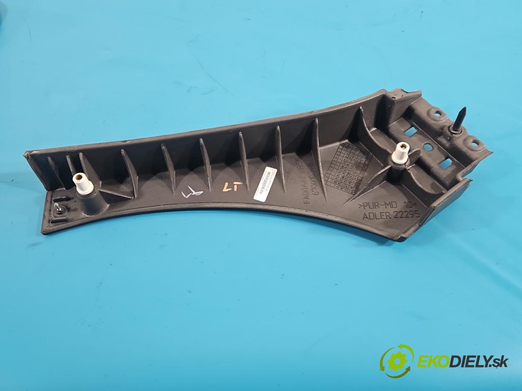 Maserati Quattroporte VI 13- 3.0 V6 automatic 301 kW 2979 cm3 4- kryt plast 670010346